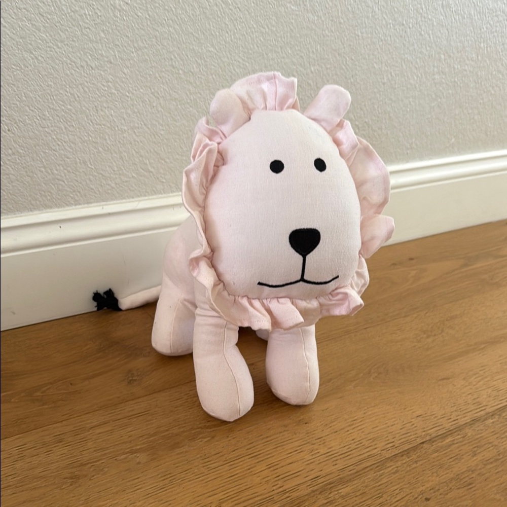 Restoration Hardware Baby Chambray Plush Lion